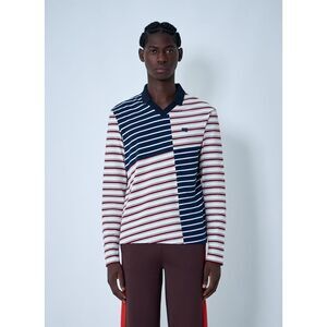 Wales Bonner Men Logo Motif Polo Shirt